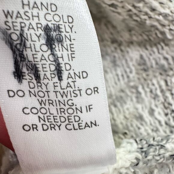 J.Jill Fair Isle Crew Neck Sweater Womens Size XL Barley Ivory Gray Pullover - Picture 8 of 8